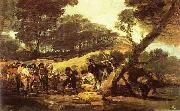 Francisco Jose de Goya Powder Factory in the Sierra. oil painting reproduction